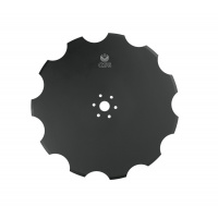 Flat disc notched 1